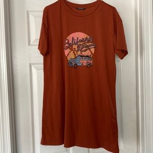 Shein tee shirt dress